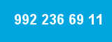 992 236 69 11